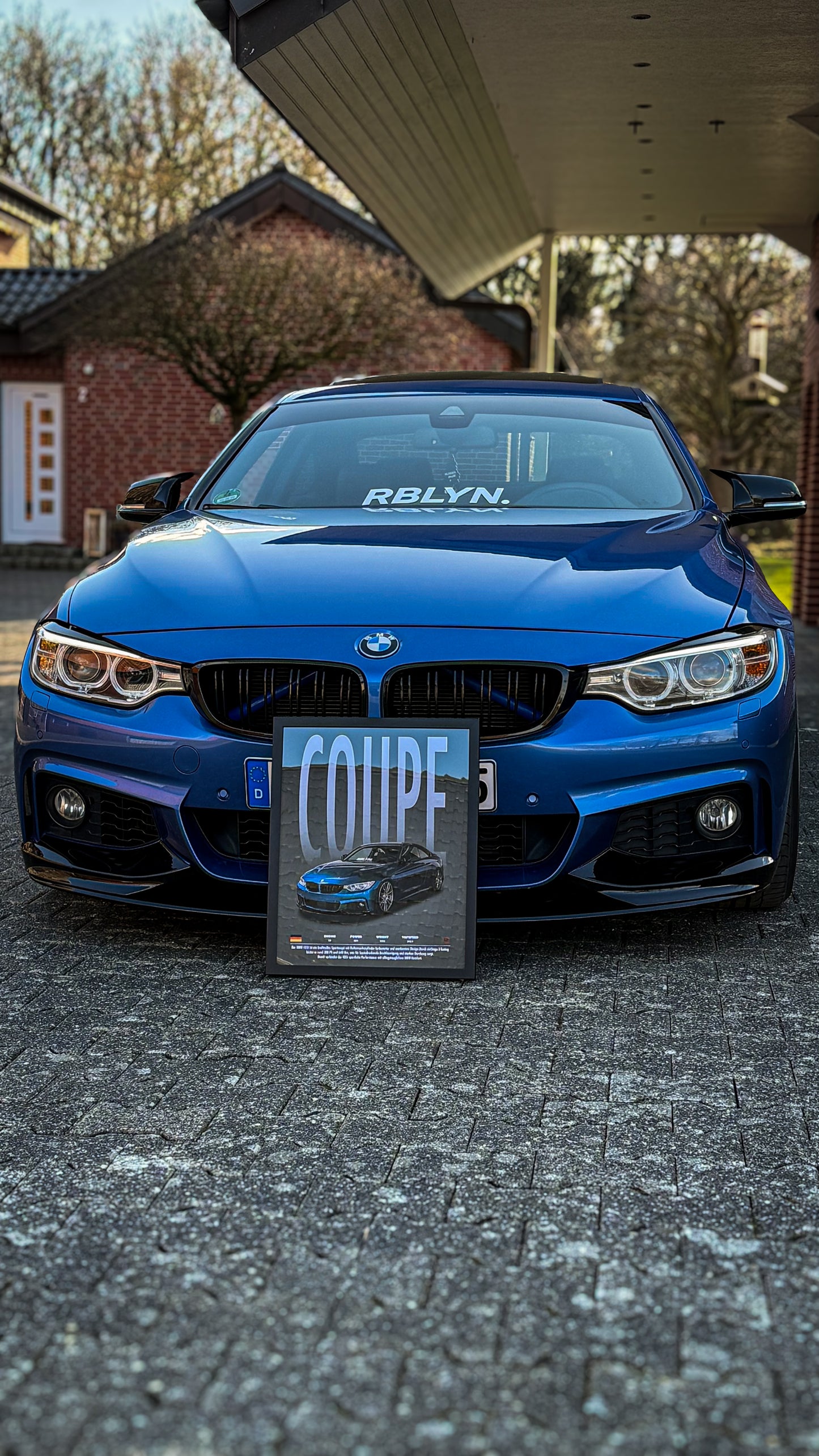 Personalisiertes Auto-Poster